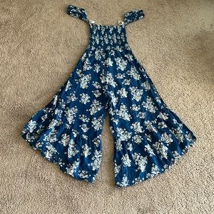 Kahulale’a Navy and white printed Jumpsuitt in MED